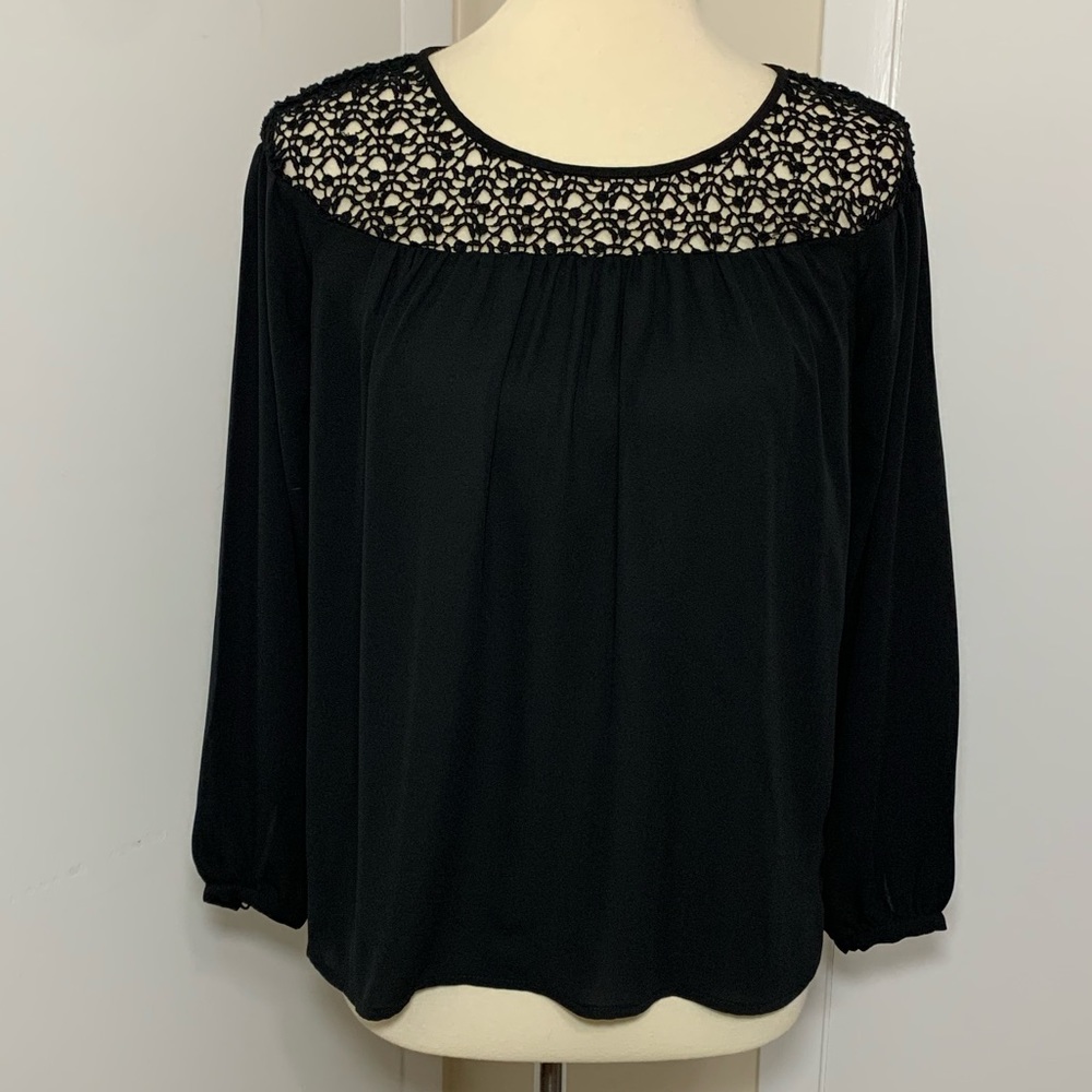 Ann Taylor LOFT Detailed Collar Blouse